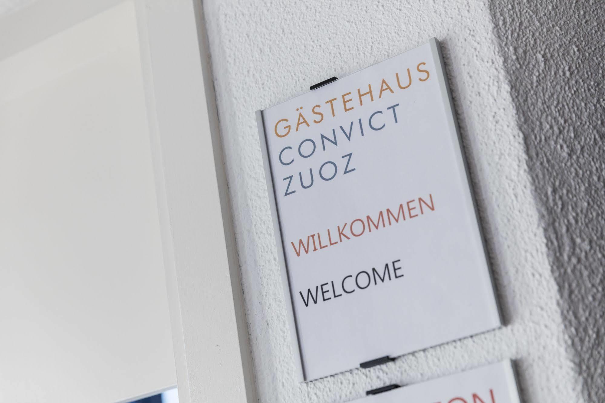 Gaestehaus Convict Zuoz Kültér fotó